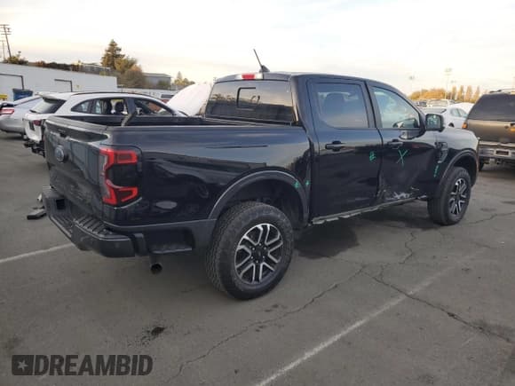 ✅ 2024 Ford Ranger Lariat • VIN: 1FTER4KH7RLE01420 • Лот: 91823425. Опубликован ранее на Copart с пробегом 10 454 миль. Бесплатный доступ к архиву аукционных продаж из США и подробный отчёт об истории автомобиля на DreamBid. Изображение 3.