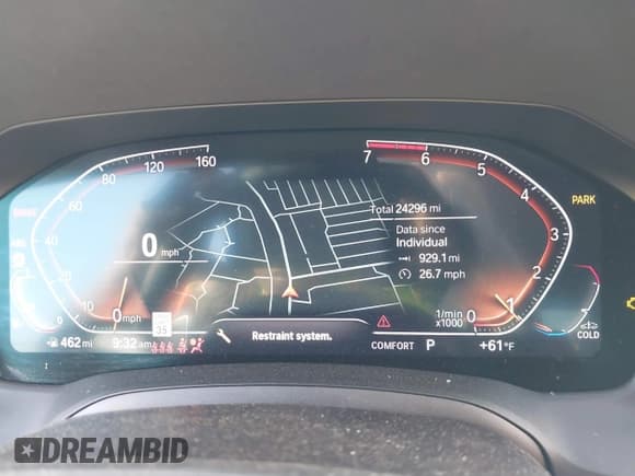 ✅ 2022 BMW 3 Series 330i • VIN: 3MW5R1J01N8C72194 • Lot: 41833596. Listed on IAAI with 24,296 mi. Free auction sales archive from the USA and detailed vehicle history report at DreamBid. Image 7.