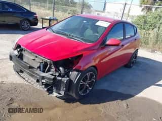 2017 Hyundai Accent SE with VIN KMHCT5AE1HU334274, listed as a IAAI auction lot 43522980 with 96,103 mi miles and . Bid and sale history available at DreamBid. Image 2.