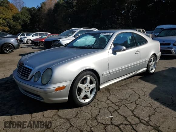 ✅ 2002 Mercedes-Benz CLK 320/430 • VIN: WDBLJ70G22F200019 • Lot: 91691575. Listed on Copart with 134,020 mi. Free auction sales archive from the USA and detailed vehicle history report at DreamBid. Image 1.
