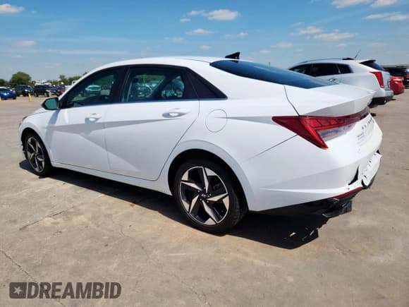 ✅ 2023 Hyundai Elantra Limited • VIN: KMHLN4AJ7PU038997 • Lot: 82091785. Listed on Copart with 46,074 mi. Free auction sales archive from the USA and detailed vehicle history report at DreamBid. Image 2.