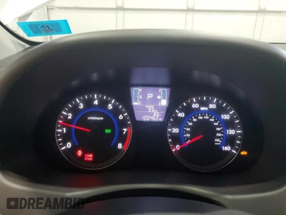 ✅ 2016 Hyundai Accent SE • VIN: KMHCT4AE5GU080772 • Lot: 69993635. Wystawiony na Copart z przebiegiem 100 462 mil. Bezpłatny archiwum sprzedaży aukcyjnych z USA i szczegółowy raport historii pojazdu na DreamBid. Zdjęcie 9.