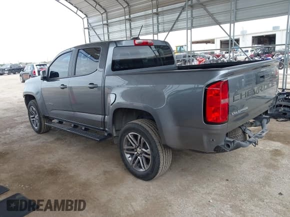 ✅ 2022 Chevrolet Colorado 2WD Work Truck • VIN: 1GCGSBEN1N1149723 • Lot: 42607656. Listed on IAAI with 65,862 mi. Free auction sales archive from the USA and detailed vehicle history report at DreamBid. Image 3.