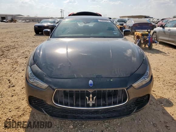 ✅ 2016 Maserati Ghibli S Q4 • VIN: ZAM57RTA9G1176457 • Lot: 72060025. Listed on Copart with Not provided. Free auction sales archive from the USA and detailed vehicle history report at DreamBid. Image 5.