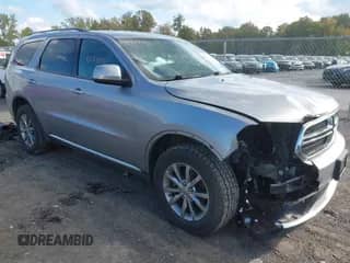 2018 Dodge Durango SXT with VIN 1C4RDJAG5JC176264, listed as a IAAI auction lot 43283972 with 141,830 mi miles and . Bid and sale history available at DreamBid. Image 1.