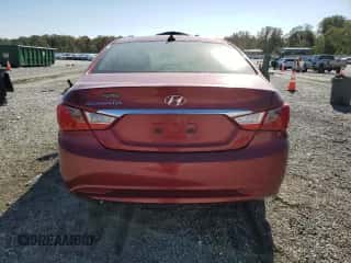 2012 Hyundai Sonata GLS with VIN 5NPEB4AC0CH340059, listed as a Copart auction lot 82341855 with 108,156 mi miles and Salvage title. Bid and sale history available at DreamBid. Image 6.