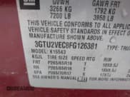 ✅ 2015 GMC Sierra 1500 SLT • VIN: 3GTU2VEC8FG126381 • Lot: 42204777. Listed on IAAI with 211,755 mi. Free auction sales archive from the USA and detailed vehicle history report at DreamBid. Image 9.