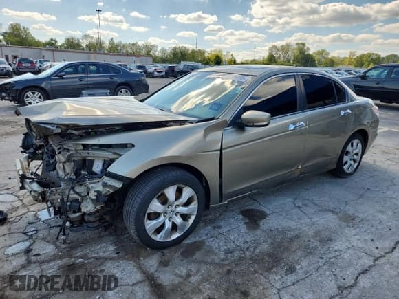 ✅ 2009 Honda Accord EX-L • VIN: 1HGCP36899A000076 • Lot: 81856195. Listed on Copart with 193,205 mi. Free auction sales archive from the USA and detailed vehicle history report at DreamBid. Image 1.
