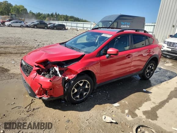 ✅ 2020 Subaru Crosstrek Premium • VIN: JF2GTAEC1LH203307 • Lot: 83860295. Listed on Copart with 218,028 mi. Free auction sales archive from the USA and detailed vehicle history report at DreamBid. Image 1.