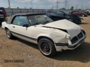 ✅ 1983 Ford Mustang GLX • VIN: 1FABP2739DF198537 • Lot: 64664405. Listed on Copart with 52,334 mi. Free auction sales archive from the USA and detailed vehicle history report at DreamBid. Image 4.