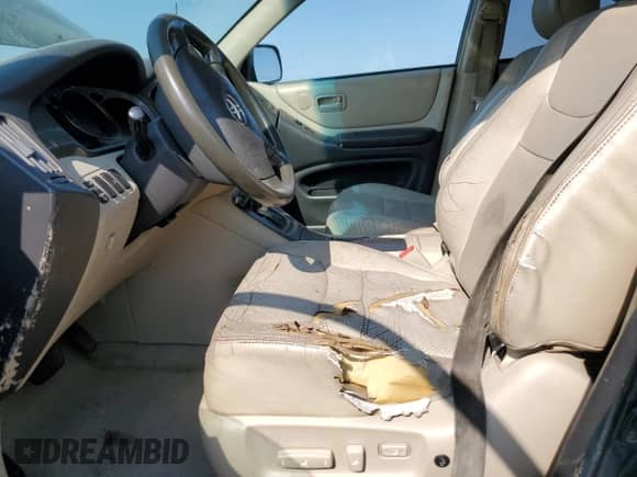 2003 Toyota Highlander z VIN JTEHD21A430021380, wystawiony jako Copart lot #62620054 z przebiegiem Nie podano mil oraz Czysty tytuł • Clean title. Historia ofert i sprzedaży dostępna na DreamBid. Obrazek 7.