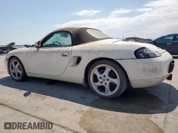 ✅ 2001 Porsche Boxster S • VIN: WP0CB29881U663449 • Lot: 66678275. Listed on Copart with 141,052 mi. Free auction sales archive from the USA and detailed vehicle history report at DreamBid. Image 2.