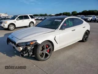 ✅ 2020 Genesis G70 3.3T • VIN: KMTG34LE1LU063224 • Lot: 64907505. Listed on Copart with 68,565 mi. Free auction sales archive from the USA and detailed vehicle history report at DreamBid. Image 1.