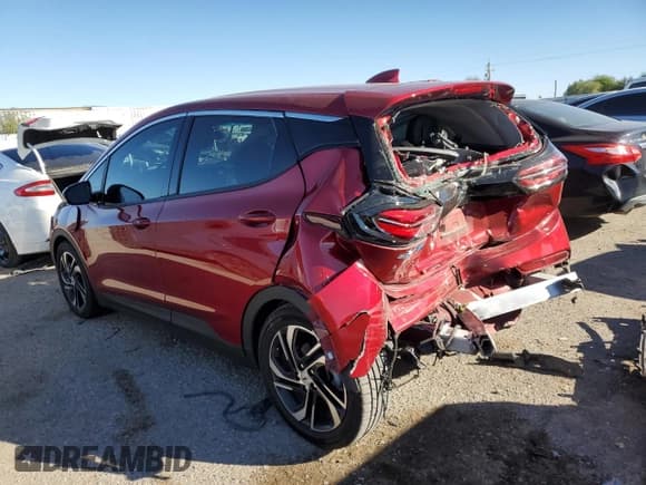 ✅ 2023 Chevrolet Bolt EV 2LT • VIN: 1G1FX6S09P4127766 • Lot: 80343474. Wystawiony na Copart z przebiegiem 36 584 mil. Bezpłatny archiwum sprzedaży aukcyjnych z USA i szczegółowy raport historii pojazdu na DreamBid. Zdjęcie 2.