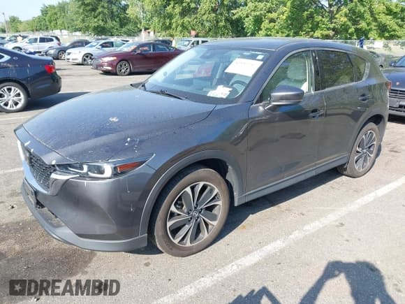 ✅ 2022 Mazda CX-5 S Premium Plus • VIN: JM3KFBEM5N1530097 • Lot: 42953757. Listed on IAAI with Not provided. Free auction sales archive from the USA and detailed vehicle history report at DreamBid. Image 2.