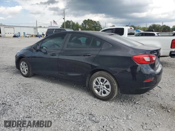 ✅ 2019 Chevrolet Cruze LS • VIN: 1G1BC5SM5K7125429 • Lot: 82071315. Listed on Copart with 41,550 mi. Free auction sales archive from the USA and detailed vehicle history report at DreamBid. Image 2.