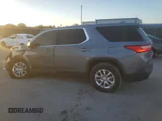 2018 Chevrolet Traverse LS с VIN 1GNERFKW0JJ242631, выставлен на аукционе Copart как лот 84857075 с пробегом 90 733 миль миль и На запчасти • Non repairable. История ставок и продаж доступна на DreamBid. Изображение 2.