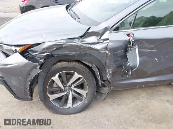 ✅ 2020 Lexus NX 300 • VIN: JTJGARDZ1L5017130 • Lot: 43433894. Listed on IAAI with 45,565 mi. Free auction sales archive from the USA and detailed vehicle history report at DreamBid. Image 6.