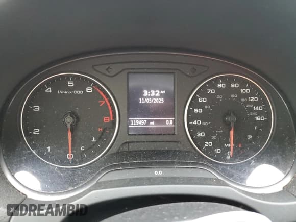 ✅ 2015 Audi A3 Premium • VIN: WAUACGFF0F1143479 • Lot: 91714335. Listed on Copart with 119,497 mi. Free auction sales archive from the USA and detailed vehicle history report at DreamBid. Image 9.