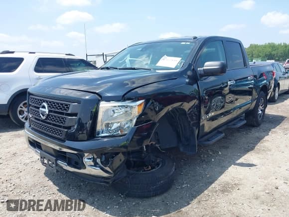 ✅ 2021 Nissan Titan SV • VIN: 1N6AA1EF1MN509640 • Lot: 42422849. Listed on IAAI with 77,449 mi. Free auction sales archive from the USA and detailed vehicle history report at DreamBid. Image 2.