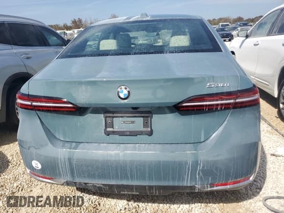 ✅ 2024 BMW 5 Series 530i • VIN: WBA43FJ06RCP78807 • Lot: 76187984. Listed on Copart with 2,692 mi. Free auction sales archive from the USA and detailed vehicle history report at DreamBid. Image 6.