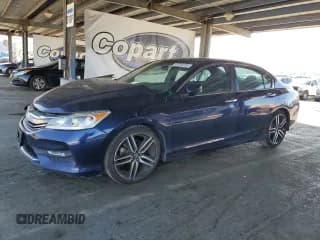 ✅ 2017 Honda Accord Sport • VIN: 1HGCR2F59HA065339 • Lot: 91245915. Wystawiony na Copart z przebiegiem 133 652 mil. Bezpłatny archiwum sprzedaży aukcyjnych z USA i szczegółowy raport historii pojazdu na DreamBid. Zdjęcie 1.