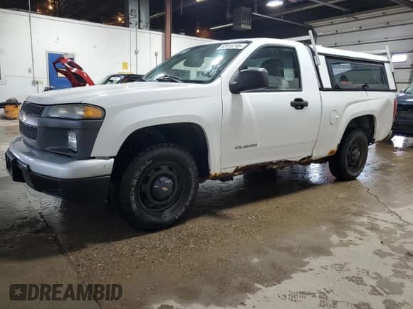 ✅ 2005 Chevrolet Colorado LS Z85 • VIN: 1GCCS148058273557 • Lot: 62613745. Listed on Copart with 24,571 mi. Free auction sales archive from the USA and detailed vehicle history report at DreamBid. Image 1.