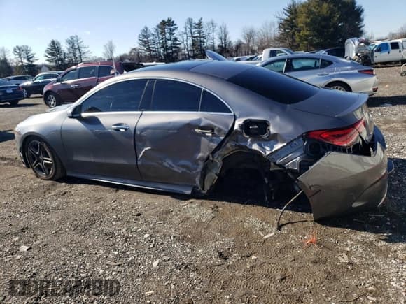 ✅ 2021 Mercedes-Benz CLA 250 • VIN: W1K5J4HB1MN169944 • Lot: 45329265. Listed on Copart with 36,900 mi. Free auction sales archive from the USA and detailed vehicle history report at DreamBid. Image 2.