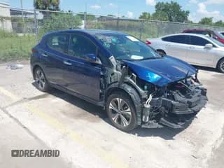 ✅ 2020 Nissan LEAF SL Plus • VIN: 1N4BZ1DP0LC311058 • Lot: 42863835. Listed on IAAI with 94,388 mi. Free auction sales archive from the USA and detailed vehicle history report at DreamBid. Image 1.