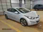 2016 Hyundai Elantra Sport with VIN KMHDH4AH5GU486325, listed as a Copart auction lot 70262615 with 69,739 mi miles and Salvage title. Bid and sale history available at DreamBid. Image 4.