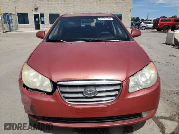 2008 Hyundai Elantra GLS z VIN KMHDU46D78U429112, wystawiony jako Copart lot #68495294 z przebiegiem 292 183 mil mil oraz Szkoda całkowita • Salvage title. Historia ofert i sprzedaży dostępna na DreamBid. Obrazek 5.