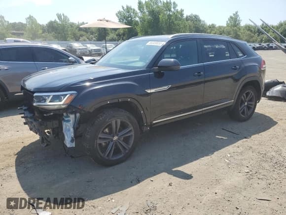 ✅ 2021 Volkswagen Atlas SE • VIN: 1V2RE2CA4MC201590 • Lot: 66309855. Listed on Copart with 107,660 mi. Free auction sales archive from the USA and detailed vehicle history report at DreamBid. Image 1.