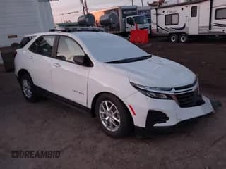 ✅ 2024 Chevrolet Equinox LS • VIN: 3GNAX5EG6RL257769 • Лот: 41206772. Опубликован ранее на IAAI с пробегом 826 миль. Бесплатный доступ к архиву аукционных продаж из США и подробный отчёт об истории автомобиля на DreamBid. Изображение 1.