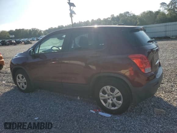 2016 Chevrolet Trax LS с VIN 3GNCJKSB2GL212911, выставлен на аукционе Copart как лот 83774235 с пробегом 60 813 миль миль и Списание • Salvage title. История ставок и продаж доступна на DreamBid. Изображение 2.