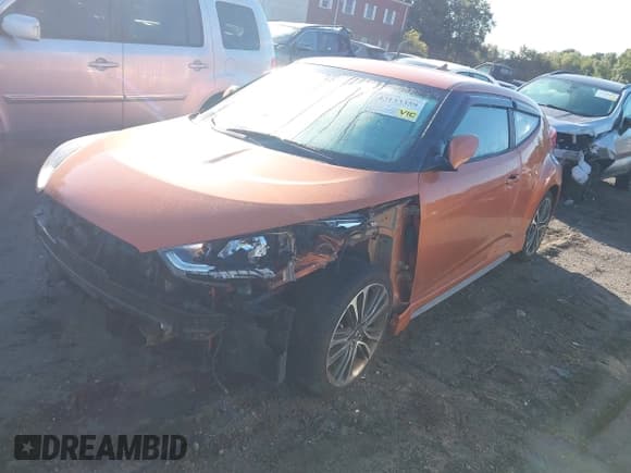 ✅ 2016 Hyundai Veloster Turbo Rally Edition • VIN: KMHTC6AE4GU304285 • Лот: 43133359. Опубликован ранее на IAAI с пробегом 186 694 миль. Бесплатный доступ к архиву аукционных продаж из США и подробный отчёт об истории автомобиля на DreamBid. Изображение 2.