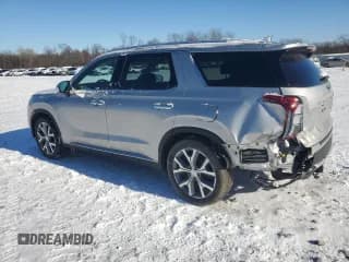 ✅ 2022 Hyundai Palisade SEL • VIN: KM8R4DHE4NU373864 • Лот: 41490395. Опубликован ранее на Copart с пробегом 55 904 миль. Бесплатный доступ к архиву аукционных продаж из США и подробный отчёт об истории автомобиля на DreamBid. Изображение 2.