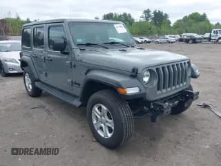 ✅ 2023 Jeep Wrangler Willys • VIN: 1C4HJXDG2PW531904 • Lot: 42278498. Wystawiony na IAAI z przebiegiem 34 447 mil. Bezpłatny archiwum sprzedaży aukcyjnych z USA i szczegółowy raport historii pojazdu na DreamBid. Zdjęcie 1.