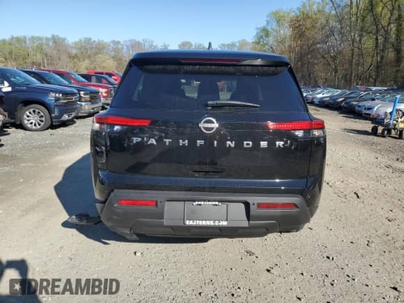 2024 Nissan Pathfinder S with VIN 5N1DR3AA7RC282631, listed as a Copart auction lot 52117695 with 5,538 mi miles and Salvage title. Bid and sale history available at DreamBid. Image 6.