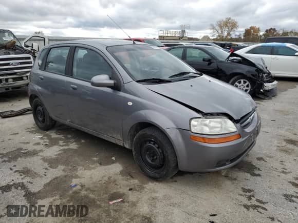 2006 Chevrolet Aveo LS with VIN KL1TD66666B674044, listed as a Copart auction lot 79207664 with 149,042 mi miles and Salvage title. Bid and sale history available at DreamBid. Image 4.