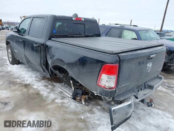 ✅ 2020 Ram 1500 Big Horn • VIN: 1C6RRFFG0LN334919 • Lot: 41916766. Listed on IAAI with 45,237 mi. Free auction sales archive from the USA and detailed vehicle history report at DreamBid. Image 3.