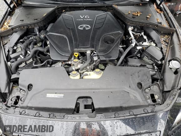 ✅ 2021 Infiniti Q50 Red Sport 400 • VIN: JN1FV7DR0MM881085 • Lot: 57119595. Listed on Copart with 53,962 mi. Free auction sales archive from the USA and detailed vehicle history report at DreamBid. Image 11.