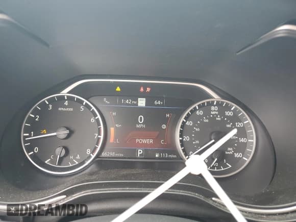 ✅ 2020 Nissan Maxima SR • VIN: 1N4AA6EV7LC373294 • Лот: 58589755. Опубликован ранее на Copart с пробегом 66 298 миль. Бесплатный доступ к архиву аукционных продаж из США и подробный отчёт об истории автомобиля на DreamBid. Изображение 9.