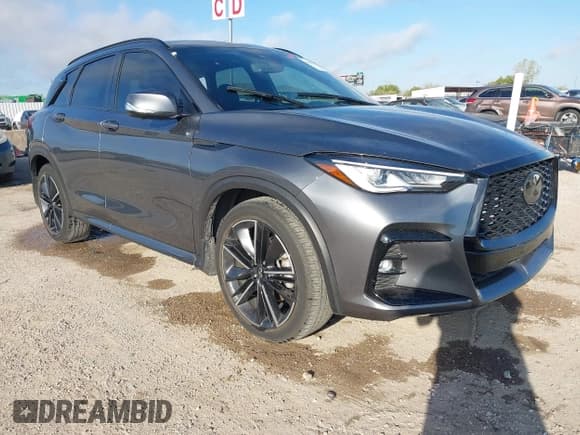 ✅ 2023 Infiniti QX50 Sport • VIN: 3PCAJ5FA8PF107355 • Lot: 43637736. Wystawiony na IAAI z przebiegiem 36 485 mil. Bezpłatny archiwum sprzedaży aukcyjnych z USA i szczegółowy raport historii pojazdu na DreamBid. Zdjęcie 1.