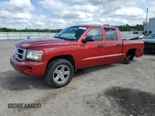 2008 Dodge Dakota Bighorn/Lonestar with VIN 1D7HE38K98S599465, listed as a Copart auction lot 57168725 with 190,913 mi miles and Salvage title. Bid and sale history available at DreamBid. Image 1.
