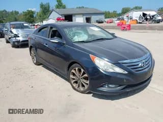 ✅ 2014 Hyundai Sonata Limited • VIN: 5NPEC4AB3EH845276 • Lot: 42964249. Listed on IAAI with 154,215 mi. Free auction sales archive from the USA and detailed vehicle history report at DreamBid. Image 1.