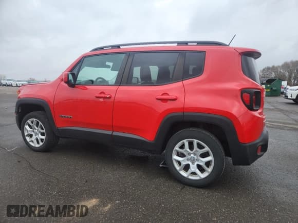 ✅ 2017 Jeep Renegade Latitude • VIN: ZACCJBBB7HPG41477 • Lot: 93121295. Wystawiony na Copart z przebiegiem 76 473 mil. Bezpłatny archiwum sprzedaży aukcyjnych z USA i szczegółowy raport historii pojazdu na DreamBid. Zdjęcie 2.