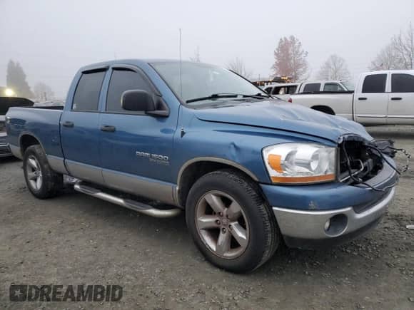 2006 Dodge 1500 ST с VIN 1D7HA18N76J106590, выставлен на аукционе Copart как лот 82341044 с пробегом Не указан миль и Списание • Salvage title. История ставок и продаж доступна на DreamBid. Изображение 4.