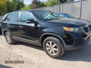 ✅ 2012 Kia Sorento LX • VIN: 5XYKTCA69CG307654 • Lot: 43159734. Listed on IAAI with 118,161 mi. Free auction sales archive from the USA and detailed vehicle history report at DreamBid. Image 1.