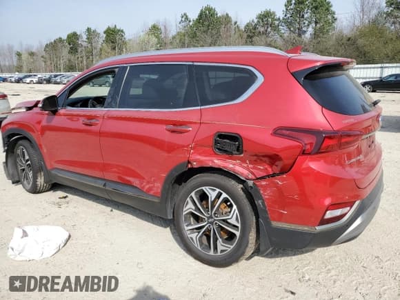 ✅ 2020 Hyundai Santa Fe Limited • VIN: 5NMS53AAXLH289038 • Lot: 45461484. Wystawiony na Copart z przebiegiem Nie podano. Bezpłatny archiwum sprzedaży aukcyjnych z USA i szczegółowy raport historii pojazdu na DreamBid. Zdjęcie 2.