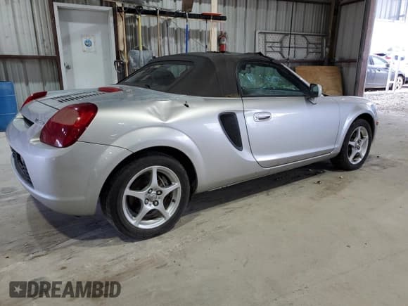 ✅ 2002 Toyota MR2 • VIN: JTDFR320120050178 • Lot: 59060465. Listed on Copart with 124,390 mi. Free auction sales archive from the USA and detailed vehicle history report at DreamBid. Image 3.